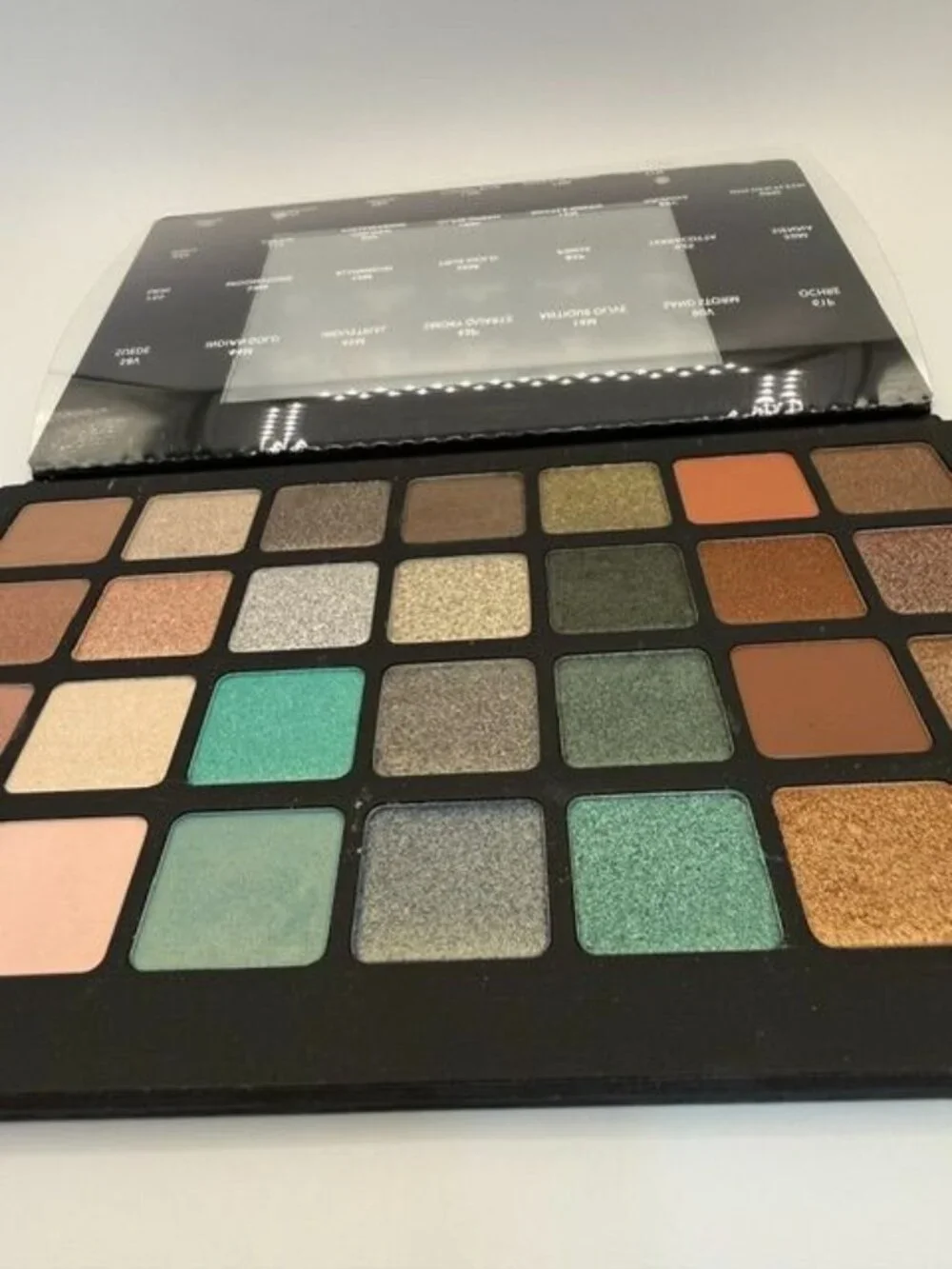 Natasha Denona 28 Green Brown Eyeshadow Palette 28 Pan Discontinued Rare